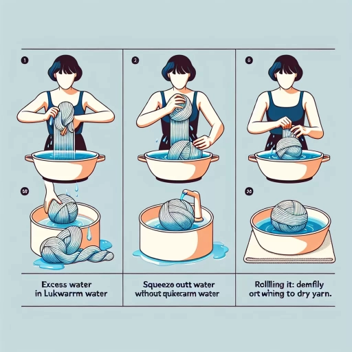how to block acrylic yarn