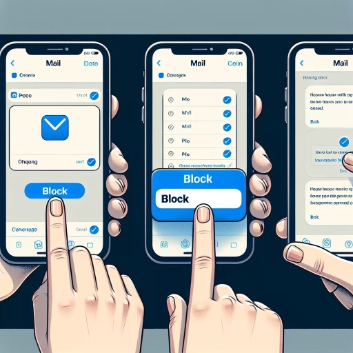 how to block emails on iphone