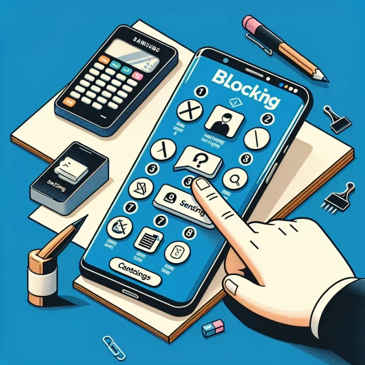 how to block my number on samsung