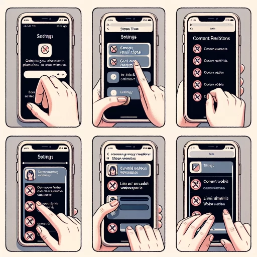 how to block sites on iphone