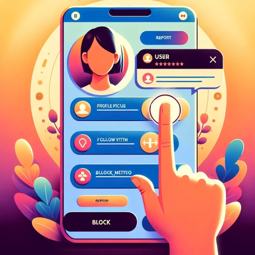 how to block someone on tik tok