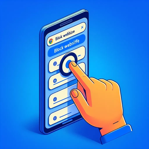 how to block websites on chrome mobile