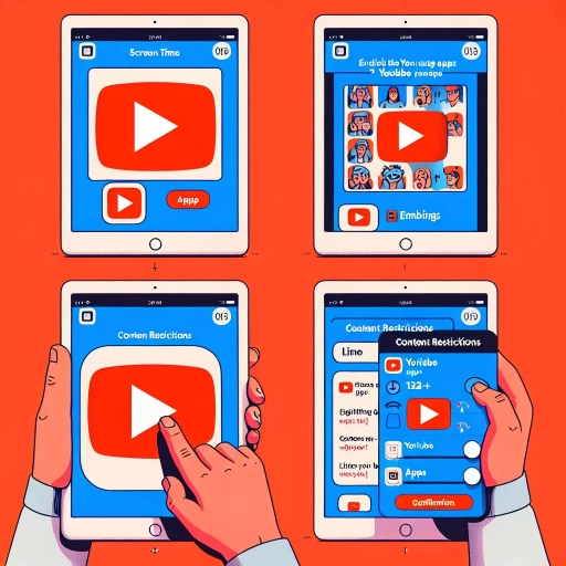 how to block youtube on ipad