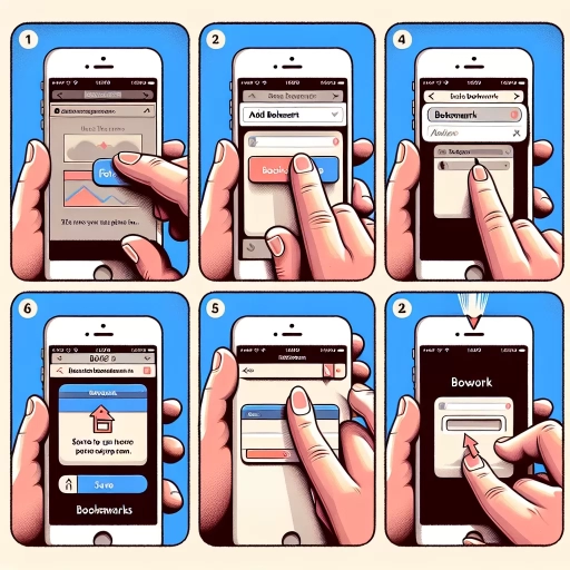 how to bookmark on iphone