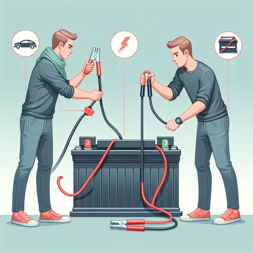 how to boost a car battery with booster cables