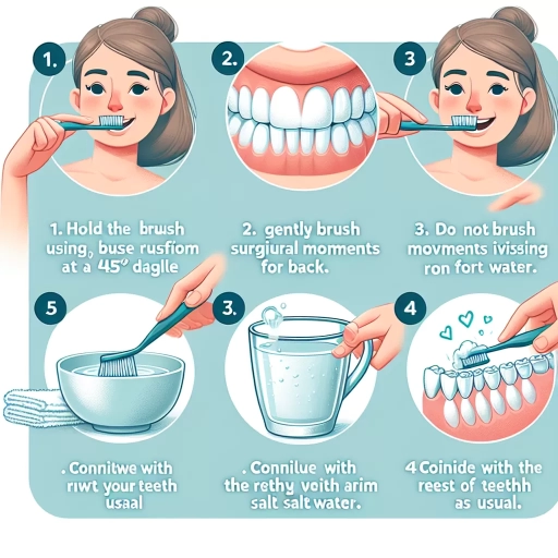 how to brush teeth after wisdom teeth removal
