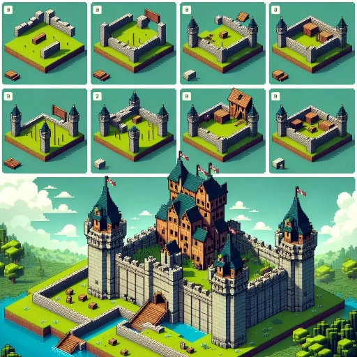 how to build a castle in minecraft
