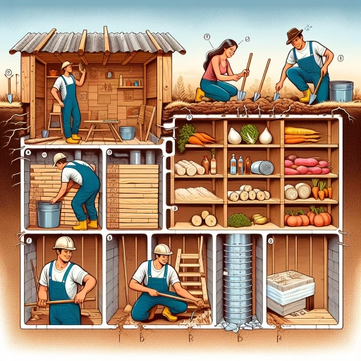 how to build a root cellar