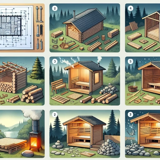 how to build an outdoor sauna
