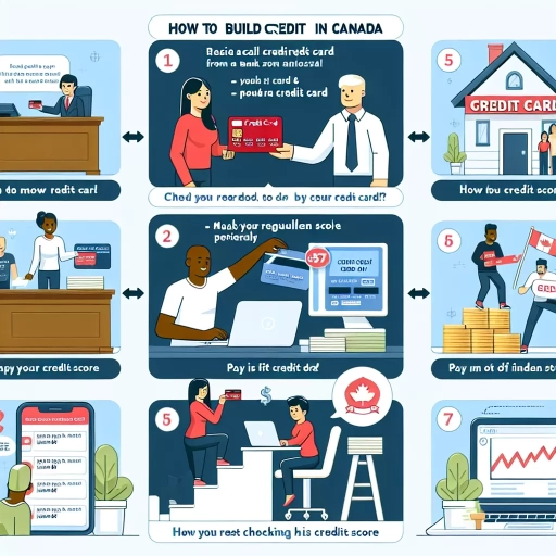 how to build credit in canada