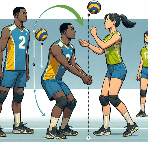 how to bump a volleyball