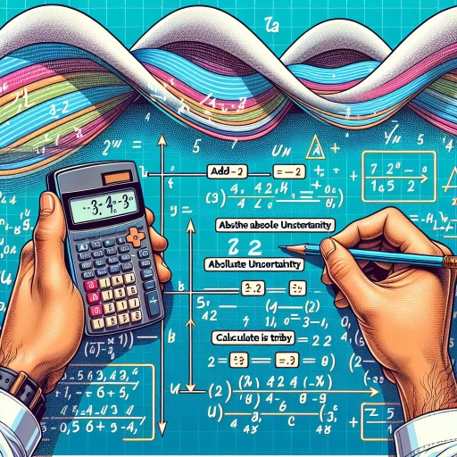 how to calculate absolute uncertainty