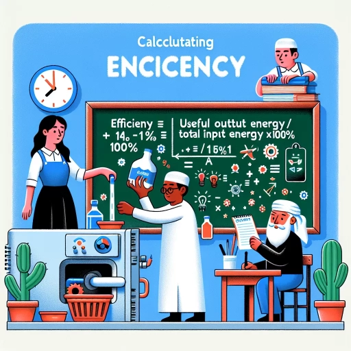 how to calculate efficiency