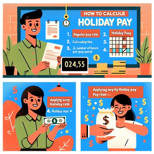 how to calculate holiday pay