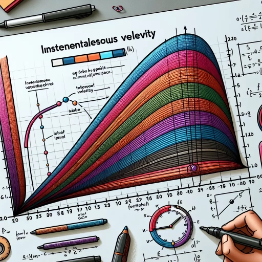 how to calculate instantaneous velocity