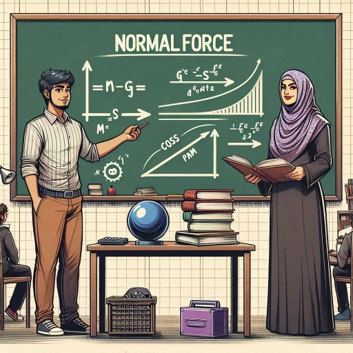 how to calculate normal force