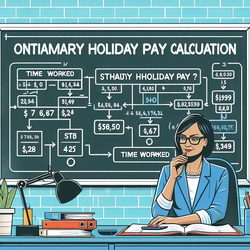 how to calculate stat holiday pay ontario