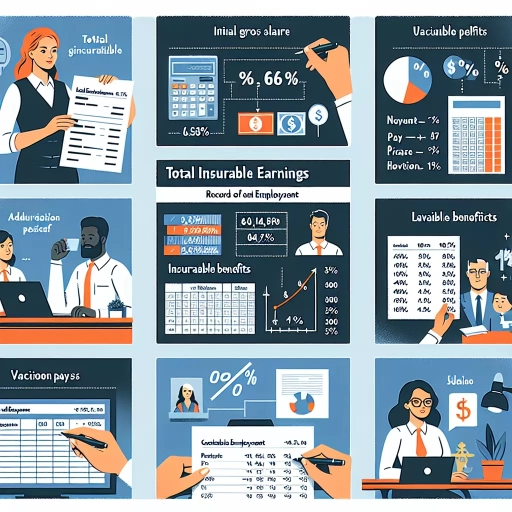 how to calculate total insurable earnings for roe