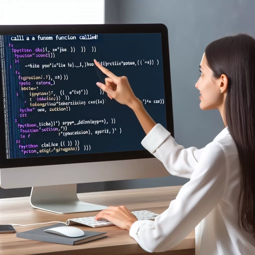 how to call a function in python