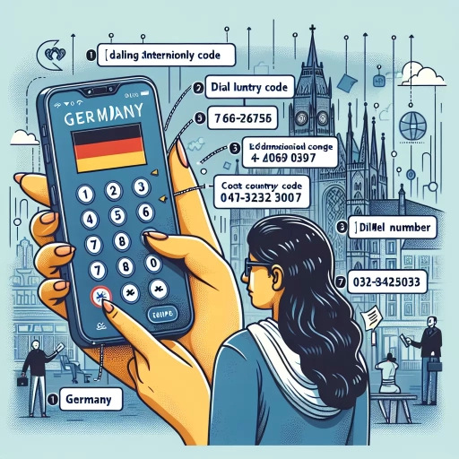 how to call germany