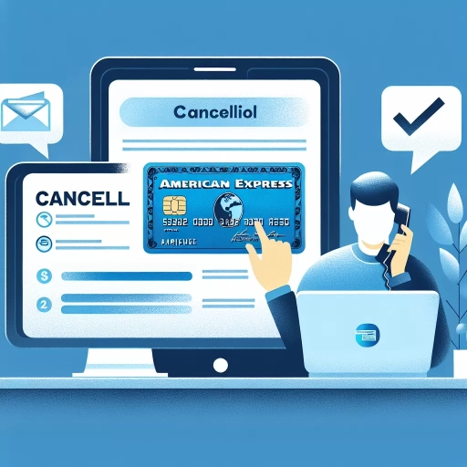 how to cancel amex card