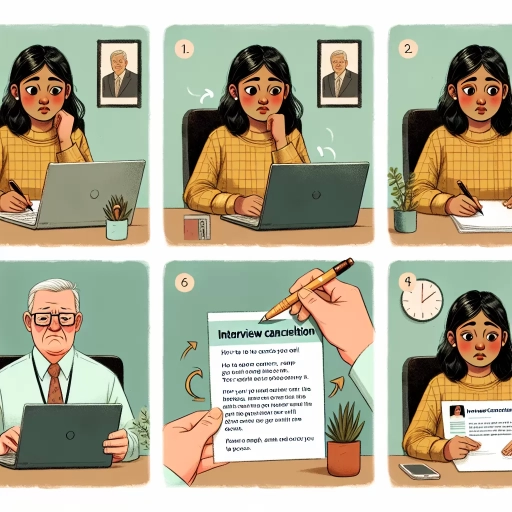 how to cancel an interview