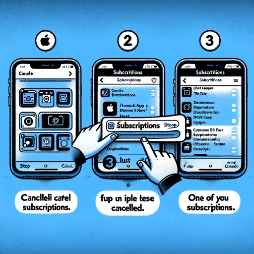 how to cancel apple subscriptions