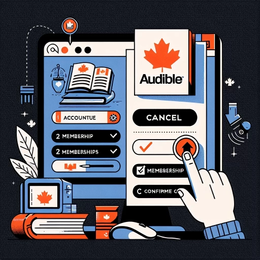 how to cancel audible membership canada