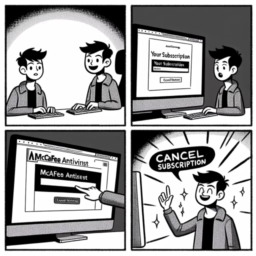 how to cancel mcafee subscription