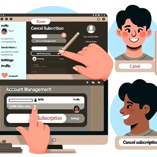 how to cancel zoom subscription