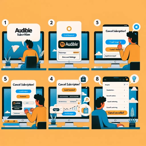 how to cancel.audible