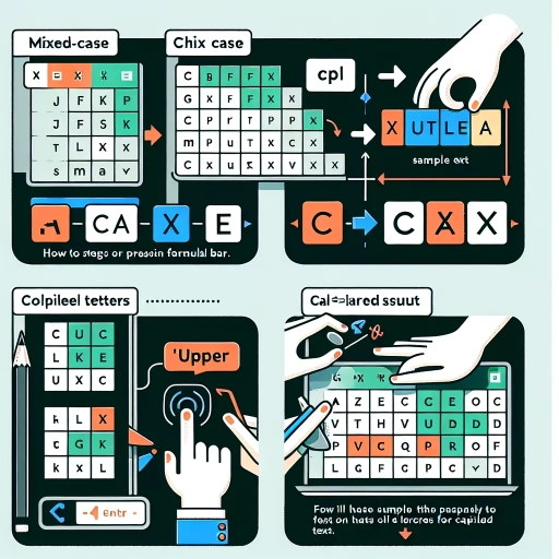 how to capitalize all letters in excel