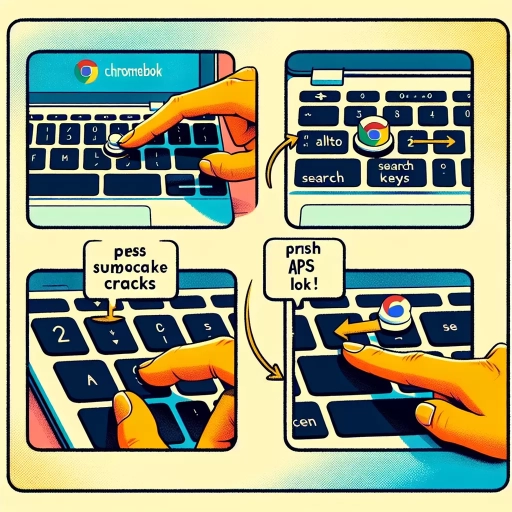how to caps lock on chromebook