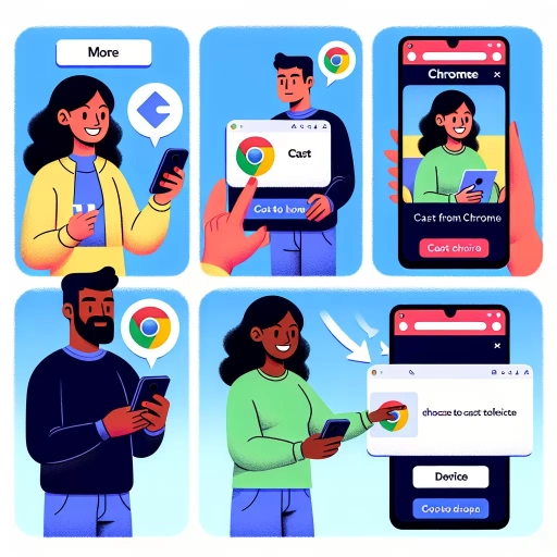 how to cast from chrome mobile