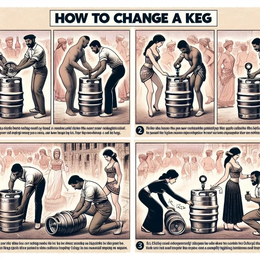 how to change a keg