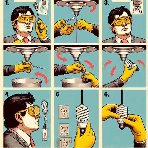 how to change a pot light bulb