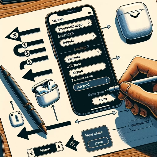 how to change airpod name