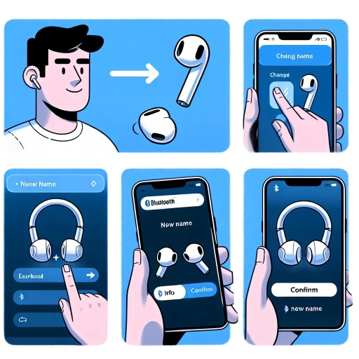 how to change airpods name