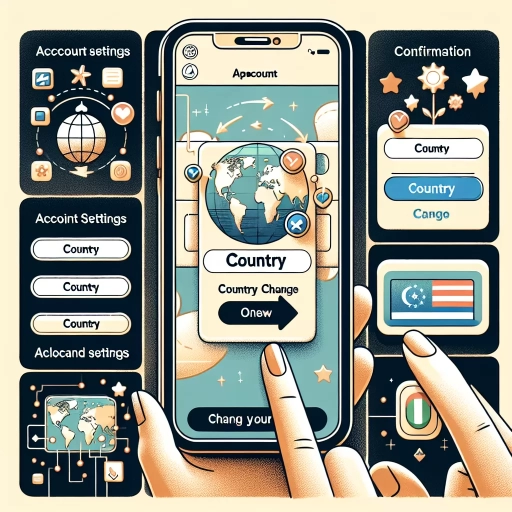 how to change country in google play store