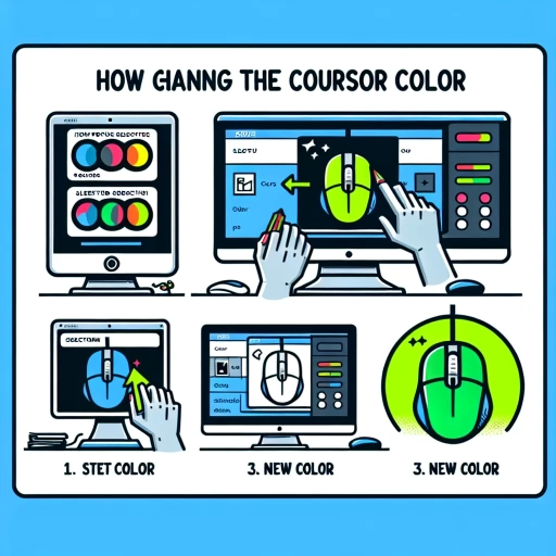 how to change cursor color