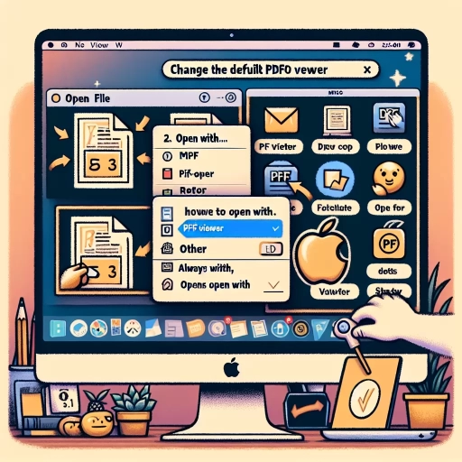 how to change default pdf viewer mac