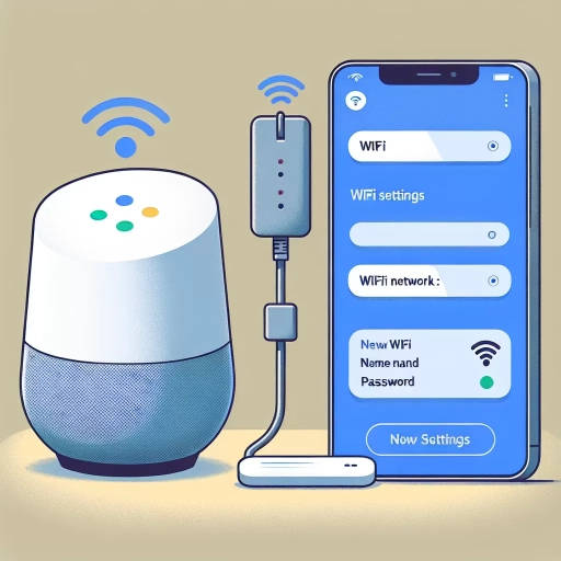 how to change google home wifi
