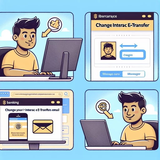 how to change interac e transfer email