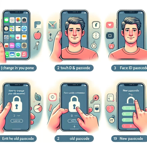 how to change iphone lock screen password