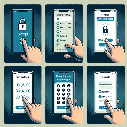 how to change iphone passcode