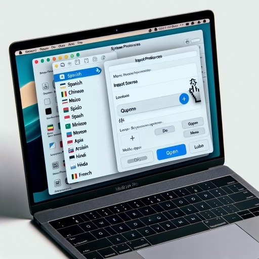 how to change keyboard language on mac