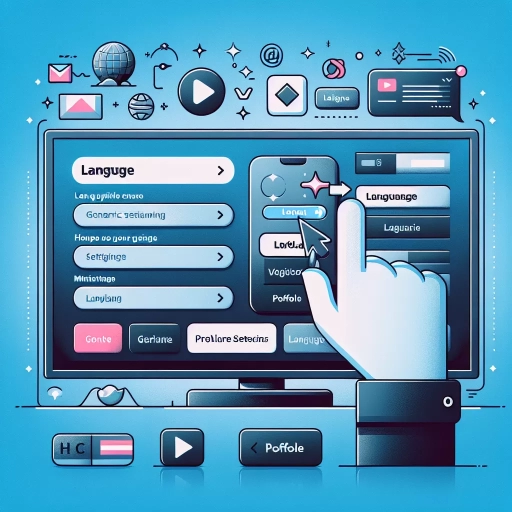 how to change language on disney+