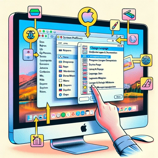 how to change language on mac