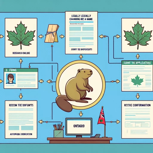 how to change name in ontario