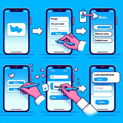 how to change name on twitter